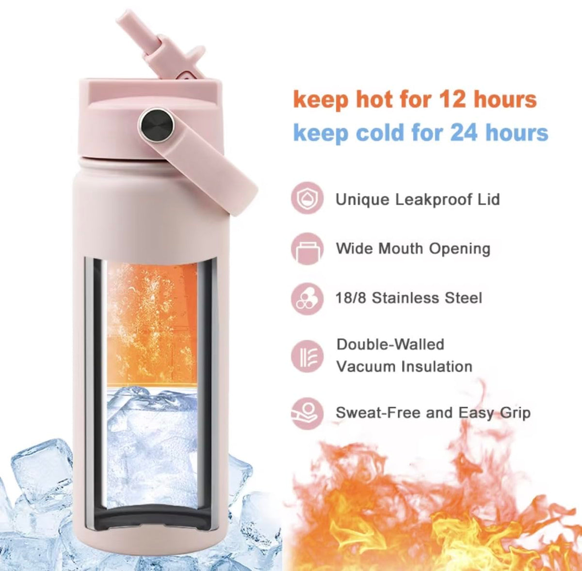 32oz Insulated Water Bottle
