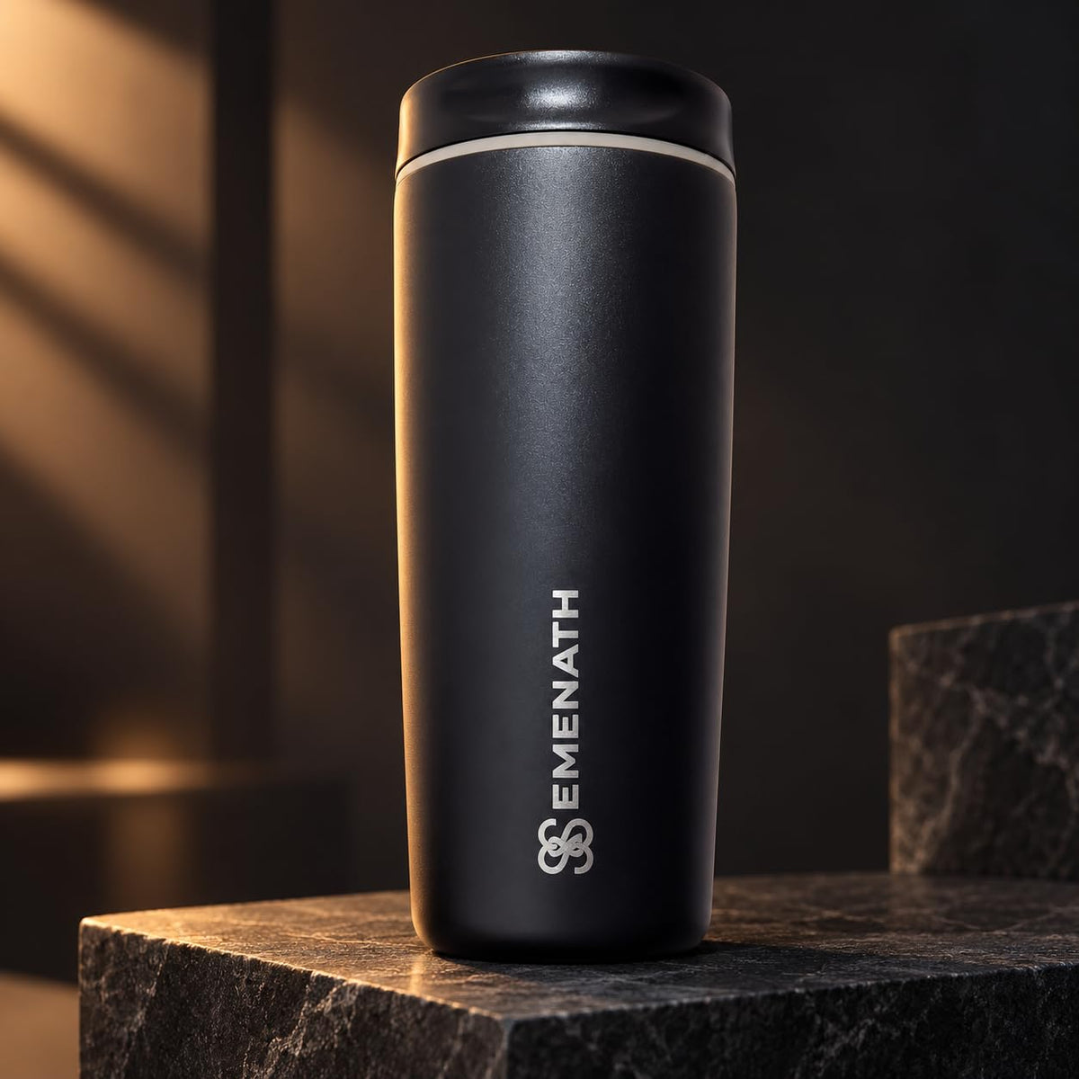 EMENATH 20 oz Insulated Stainless Steel Travel Cup Matte Finish