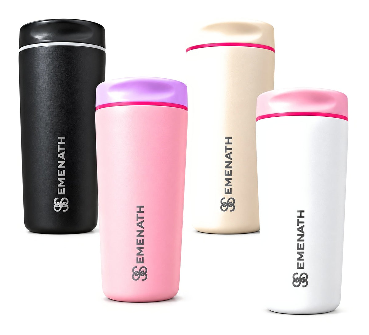 EMENATH 20 oz Insulated Stainless Steel Travel Cup Matte Finish
