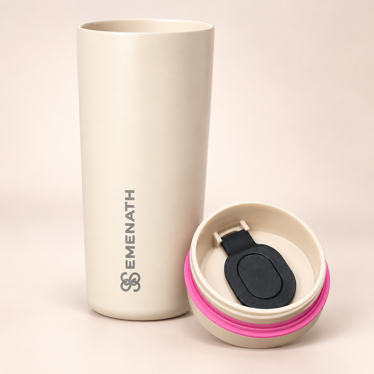 EMENATH 20 oz Insulated Stainless Steel Travel Cup Matte Finish
